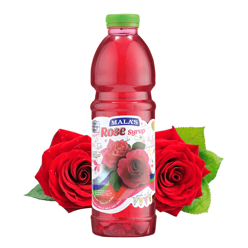 Malas Rose Syrup 1 L Wholesalers with Mandi rates in India