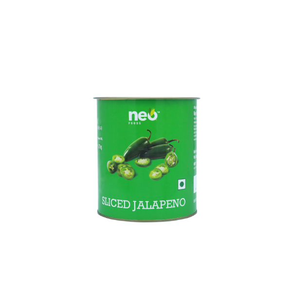 Neo - Sliced Jalapenos, 3 Kg Tin