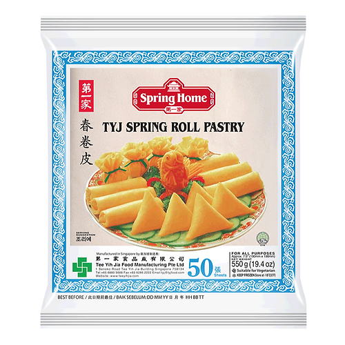 Spring Home (By TYJ) - Spring Roll Sheets, 190 mm (50 each) (7.5" Inch)