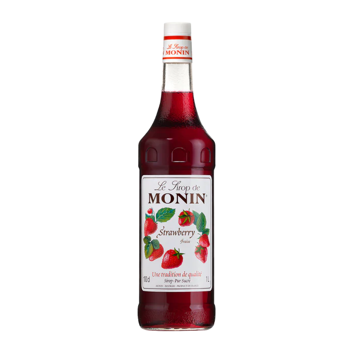 Monin - Strawberry Syrup, 1 L