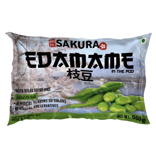 Sakura - Frozen Edamame (with Pods), 500 gm