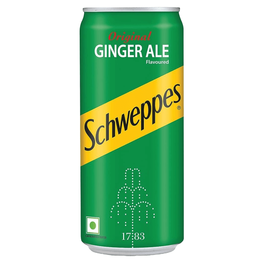 Schweppes - Ginger Ale, 300 ml (Pack of 24) MRP - 60/pc