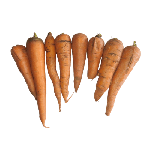 Carrots (Mixed Grade with Broken Tips), 1 Kg