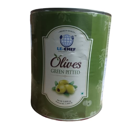 Le Chef - Olive Black Pitted, 3 Kg