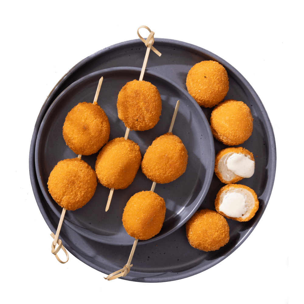 Nutrich - Chicken Cheese Balls, 20 - 25 gm/pc (50 Pieces), Frozen