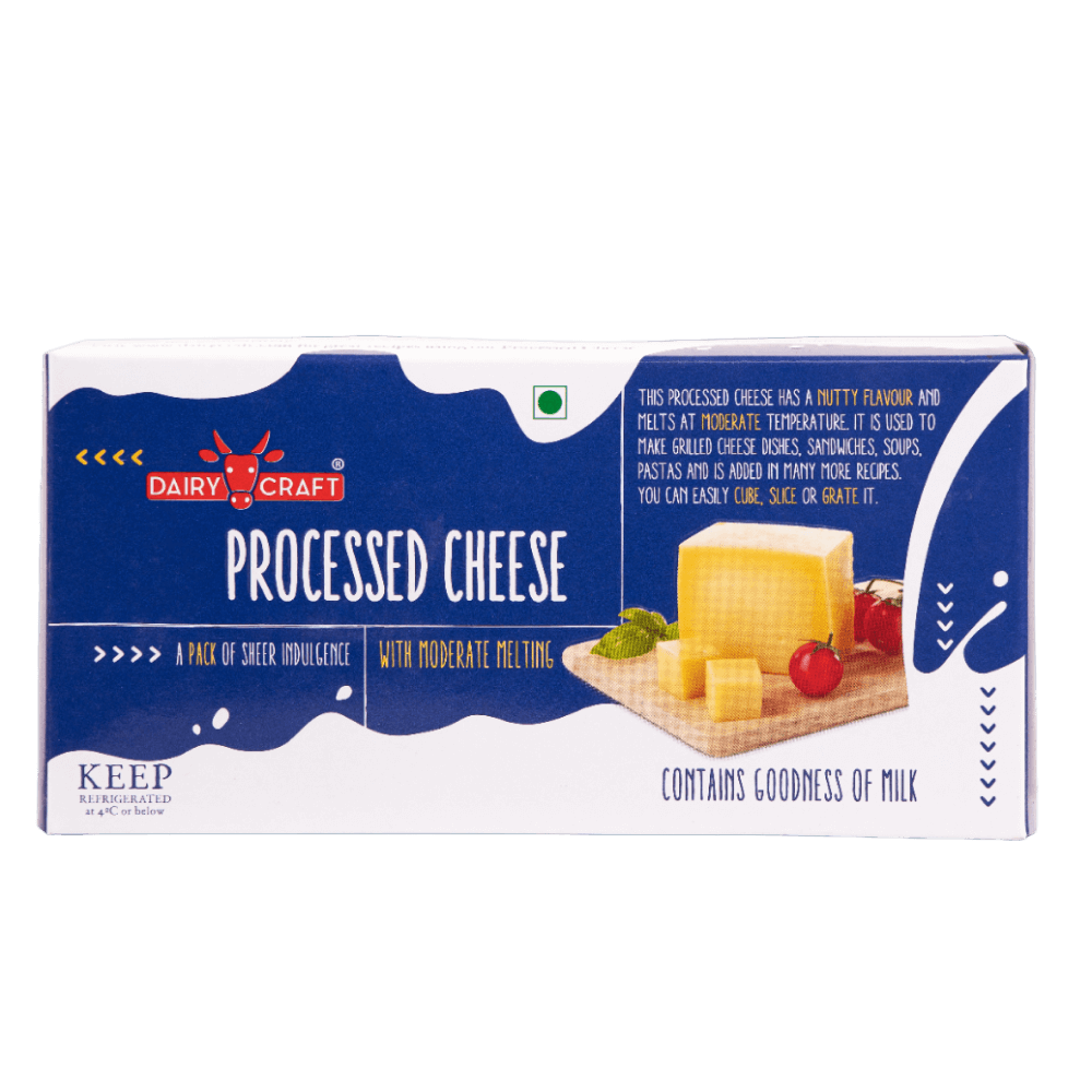 Dairy Craft - Processed Cheese Block, 1 Kg