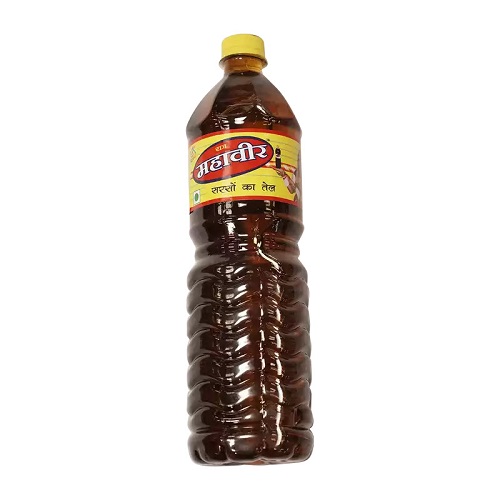 Mahavir - Mustard Oil, 1 L Bottle