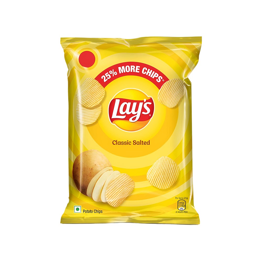 Lay's - Classic Salted Chips, 50 gm