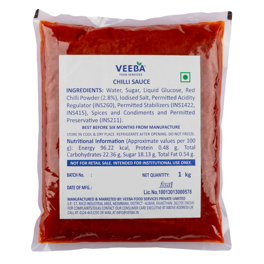 Veeba - Chilli Sauce, 1 Kg
