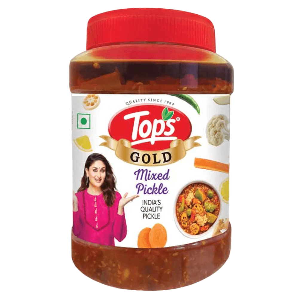 Tops - Pickle Mixed, 900 gm Pet Jar