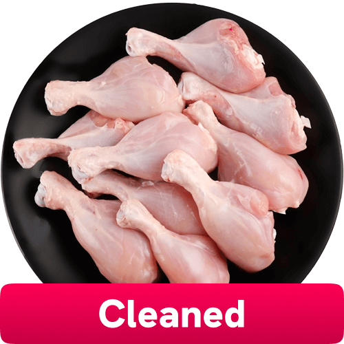 Chicken Drumstick, Cleaned, 2 Kg Pack