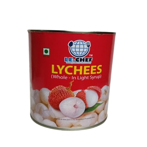 Le Chef - Lychees In Syrup, 800 gm