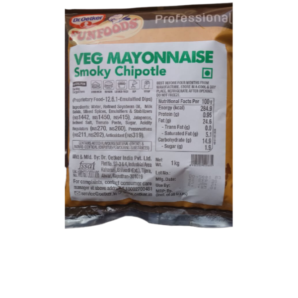 Funfoods - Chipotle Veg Mayo (Professional), 1 Kg