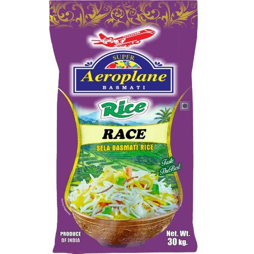 Aeroplane - Sela Basmati Rice, 30 Kg