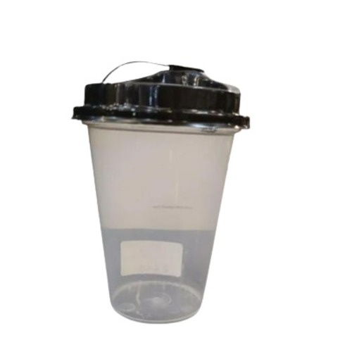 Shaker Glass with Lid, 250 ml (Pack of 100)	