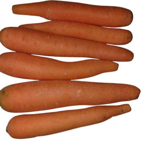 Orange Carrot (Mix Grade, Uneven Size), 1 Kg