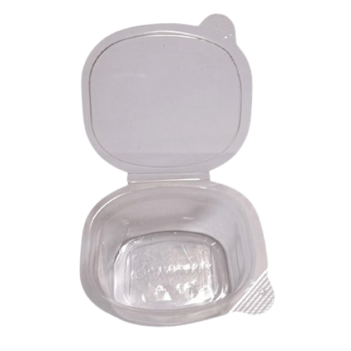 Hinged Container (Clear), 35 ml (Pack of 1000)