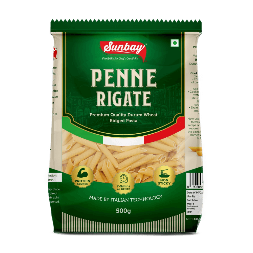 Sunbay - Pasta Penne Rigate, 500 gm