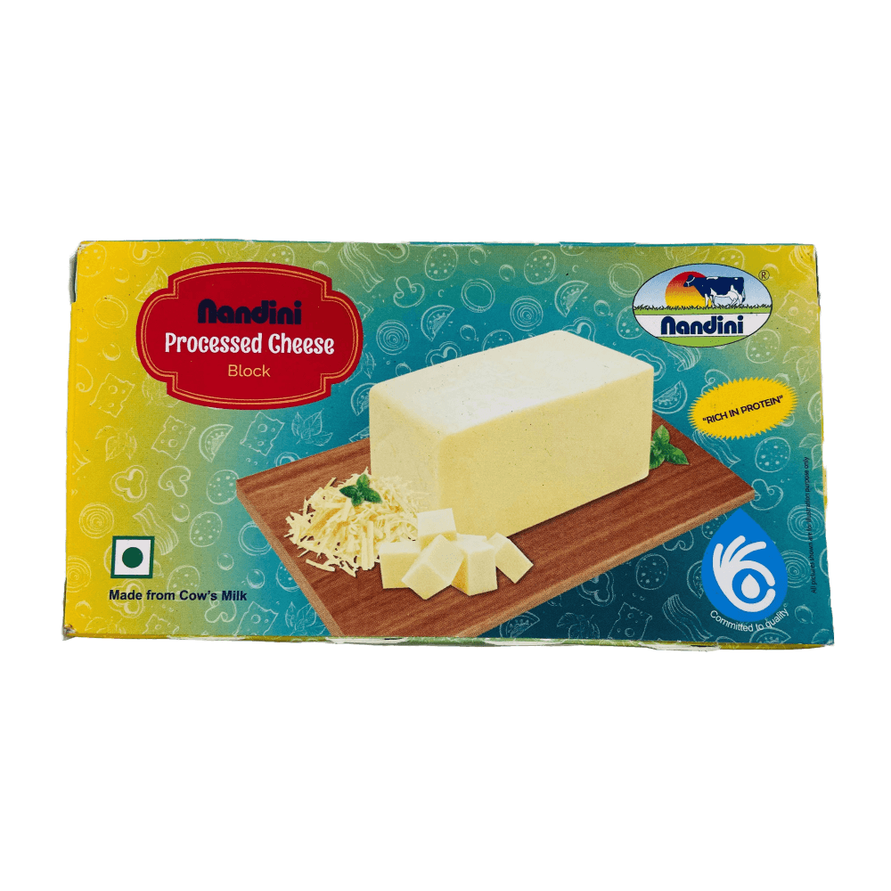 Nandini - Processed Cheese Block, 500 gm