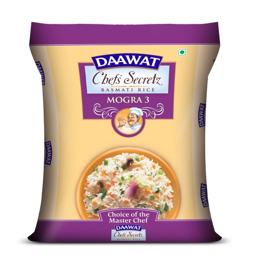 Daawat - Chef's Secretz, Basmati Rice Mogra-3, 30 Kg