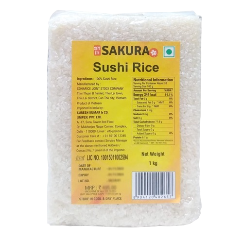 Sakura - Sushi Rice, 1 Kg