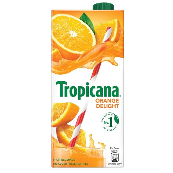 Tropicana - Orange Juice, 1 L Tetra Pak