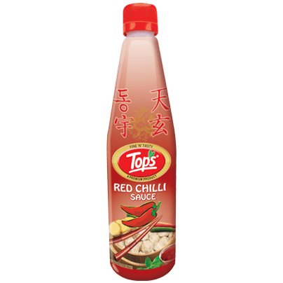 Tops - Red Chilli Sauce, 650 gm