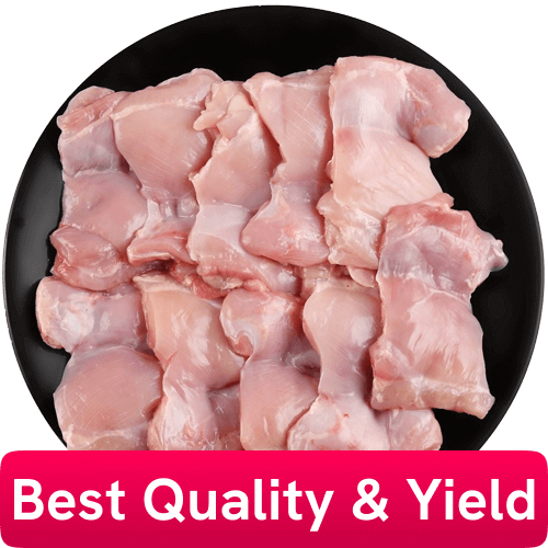 Chilled Chicken Thigh Boneless, 2 Kg  Pack