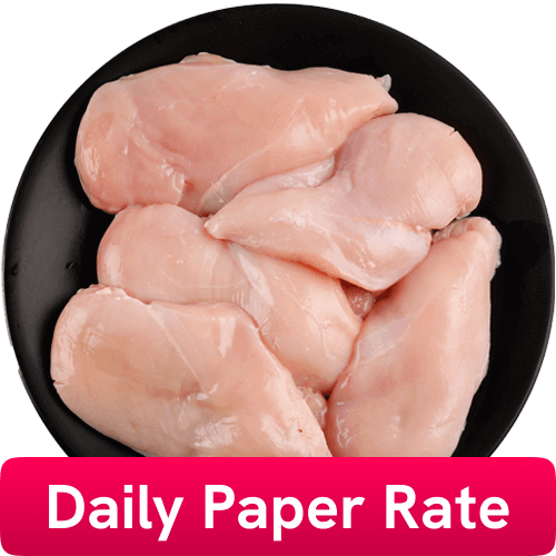 Fresh Chicken Breast Boneless, 2 Kg Pack