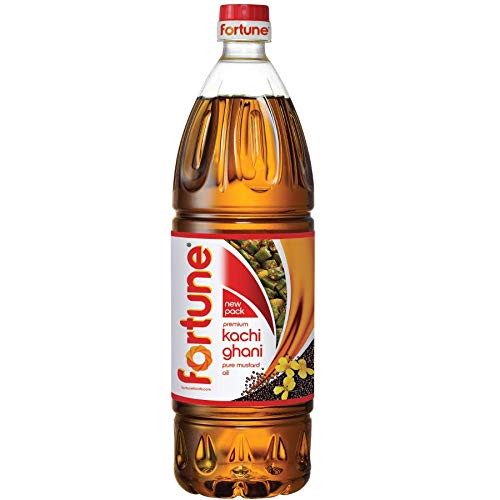 Fortune - Kacchi Ghani Mustard Oil, 1 L Bottle