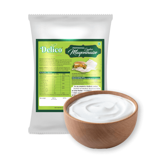Delico - Eggless Mayonnaise (Professional), 1 Kg