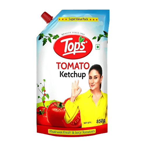 Tops - Tomato Ketchup, 850 gm (Pack of 12)
