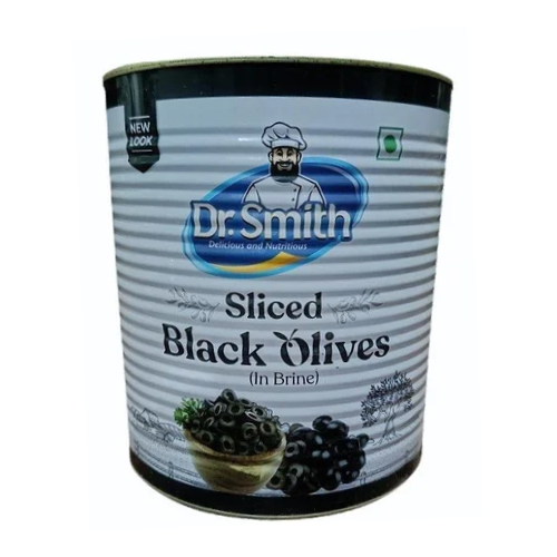 Dr. Smith - Sliced Black Olives, 3 Kg