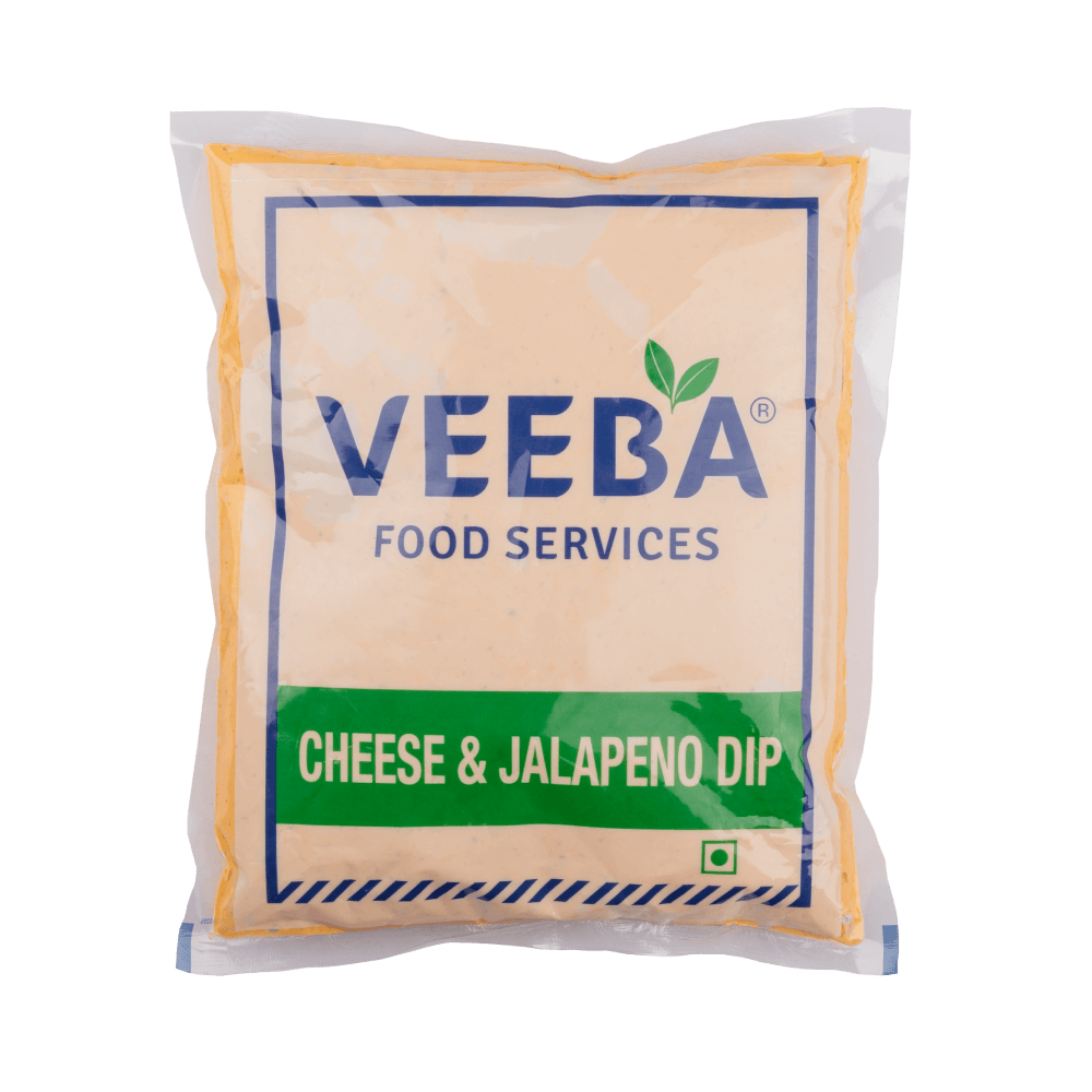 Veeba - Cheese and Jalapeno Dip, 1 Kg