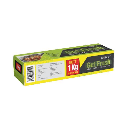 Get Fresh - Aluminum Foil (18 Micron), 1 Kg Net