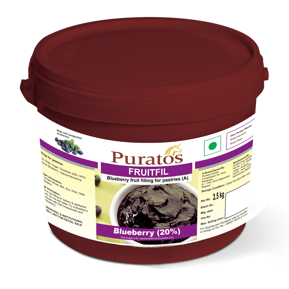 Puratos - Fruitfil Blueberry Filling, 2.5 Kg	