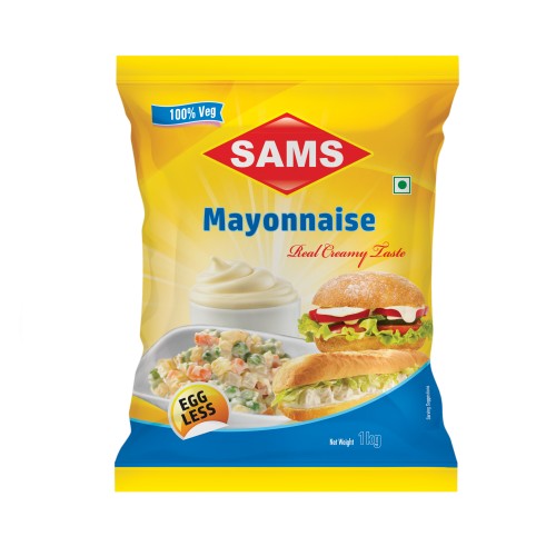 SAMS - Eggless Mayonnaise (Veg), 1 Kg