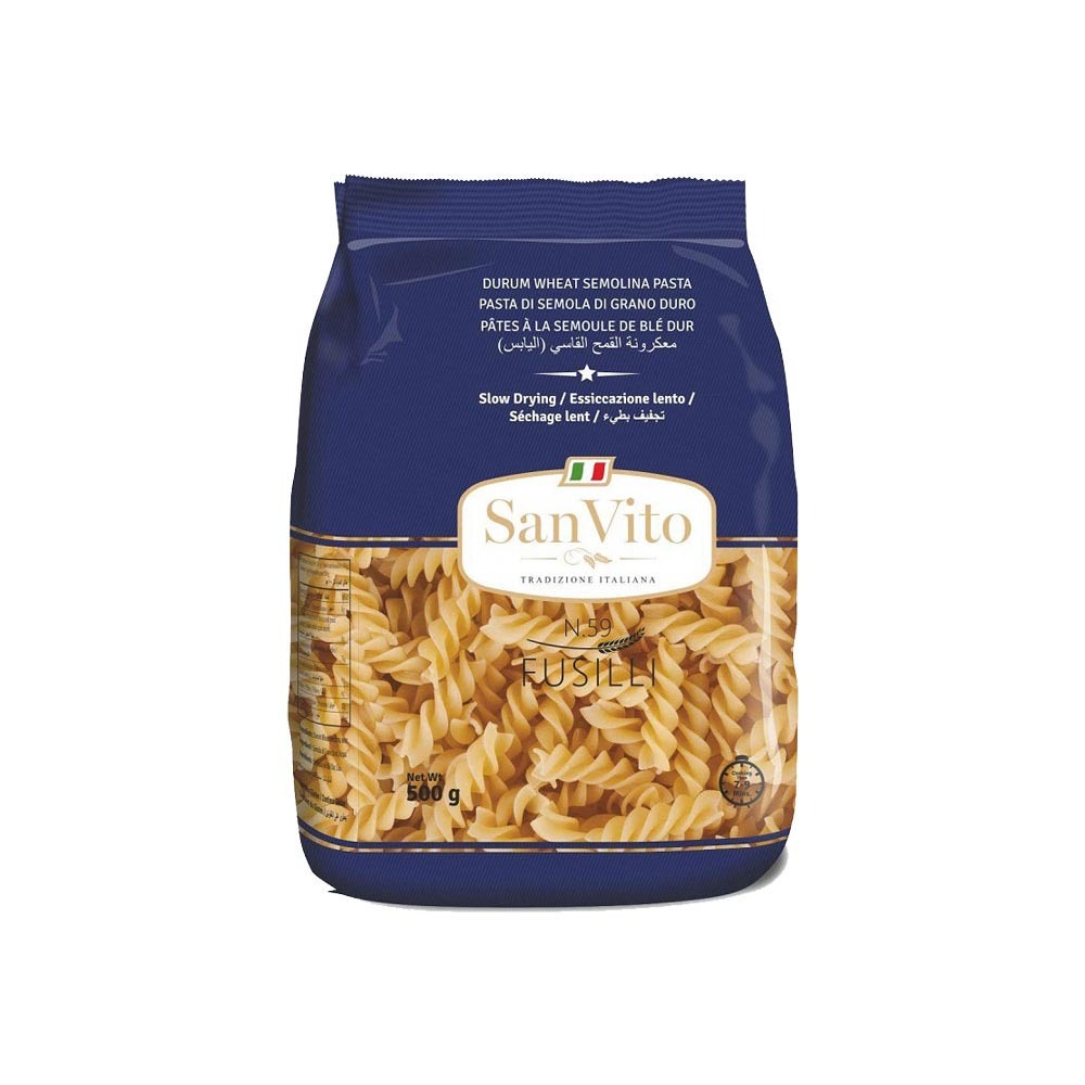 Sanvito - Fusilli Pasta, 500 gm