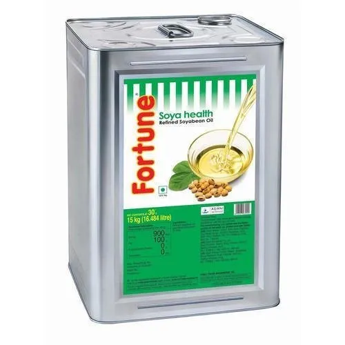 Fortune - Refined Soyabean Oil, 15 Kg Tin