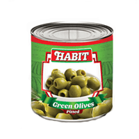 Habit - Green Olives Pitted, 2.85 Kg
